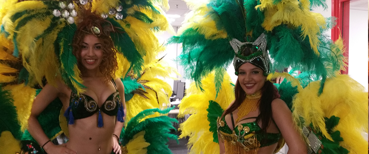 Braziliaans Carnaval Danseressen