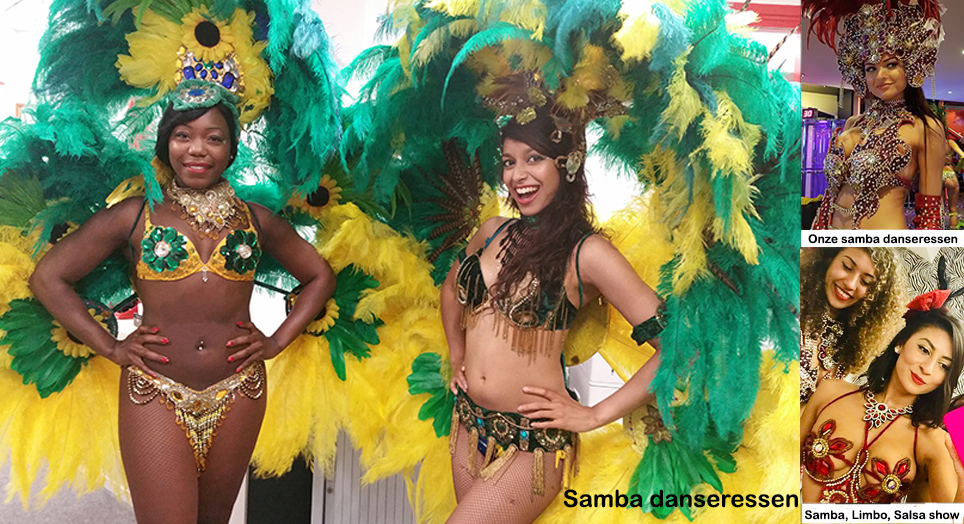 Sambaband met Samba Danseressen